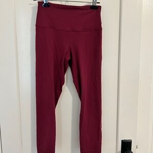 Lululemon align leggings high rise 23” crop